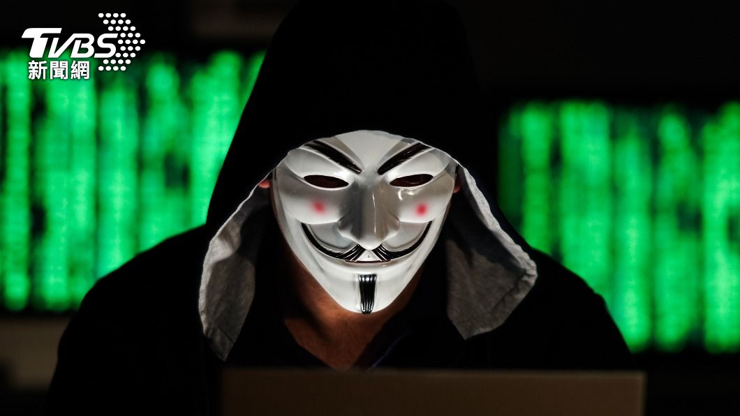國際駭客組織「匿名者」聲援白紙運動。（示意圖／Shutterstock達志影像）