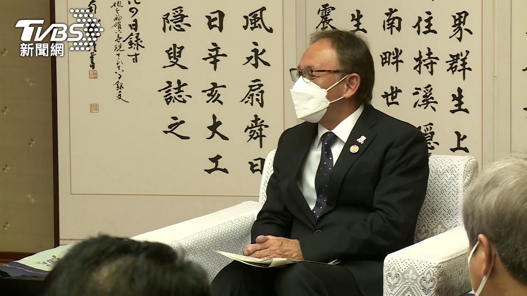  Okinawa Governor Denny Tamaki conducts quiet visit to Taiwan