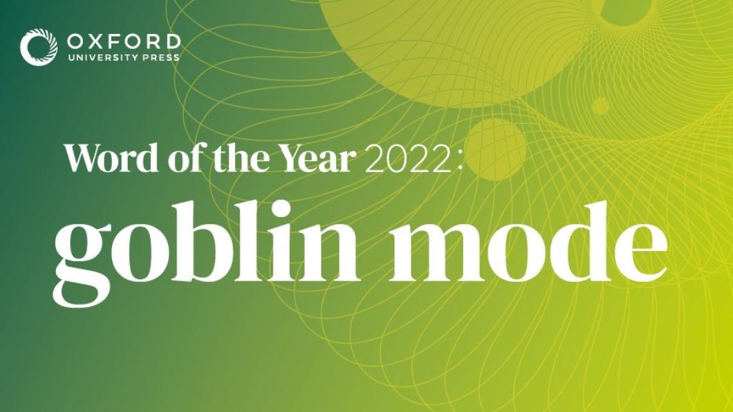 英國牛津大學出版社公布2022年度代表字。（圖／翻攝自Oxford University Press 推特 @OxUniPress）