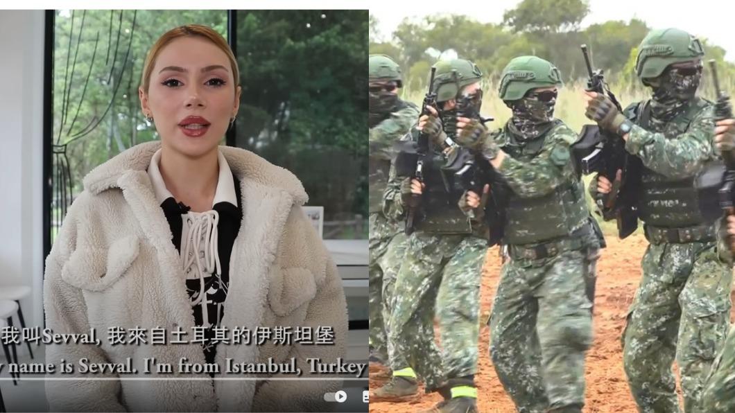 土耳其空姐為等男友當兵，首次來台灣。（圖／翻攝自Stopkiddinstudio YouTube、TVBS資料畫面）