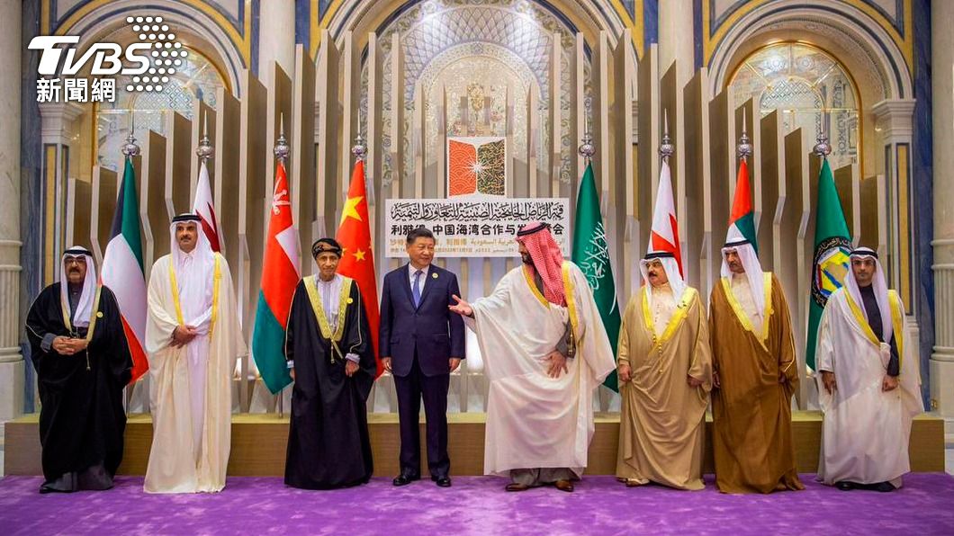 中國國家主席習近平訪沙烏地阿拉伯。（圖／達志影像美聯社）