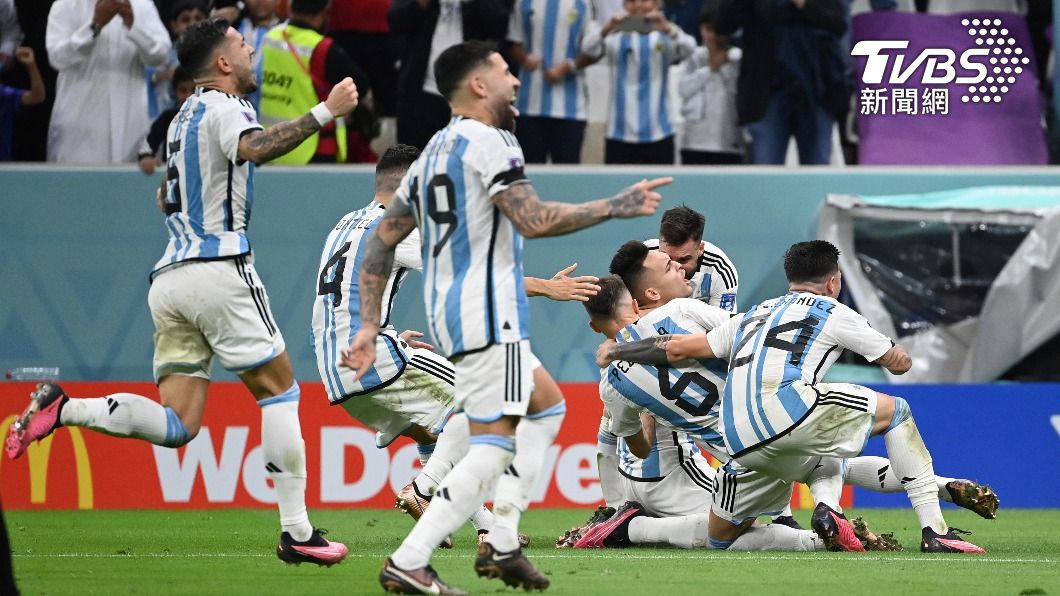 阿根廷隊史從未在4強輸過球。（圖／達志影像美聯社）