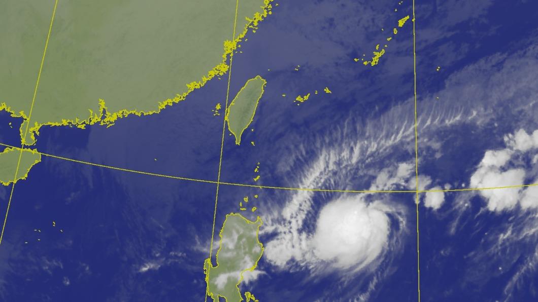 帕卡颱風生成。（圖／中央氣象局）