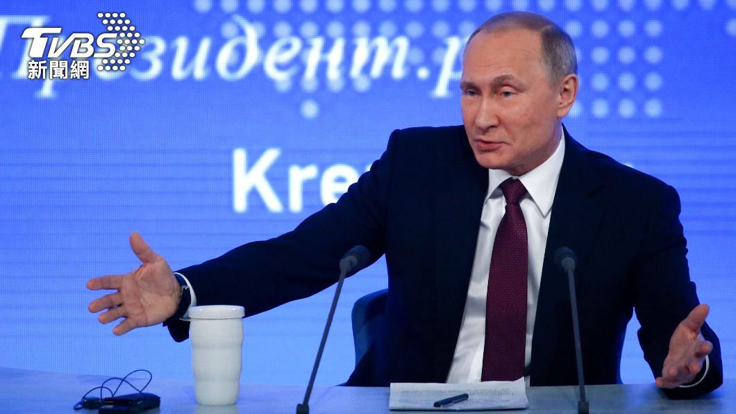 俄羅斯總統普欽（Vladimir Putin）10年來首取消「4小時長」的年終記者會。（圖／達志影像路透社）　