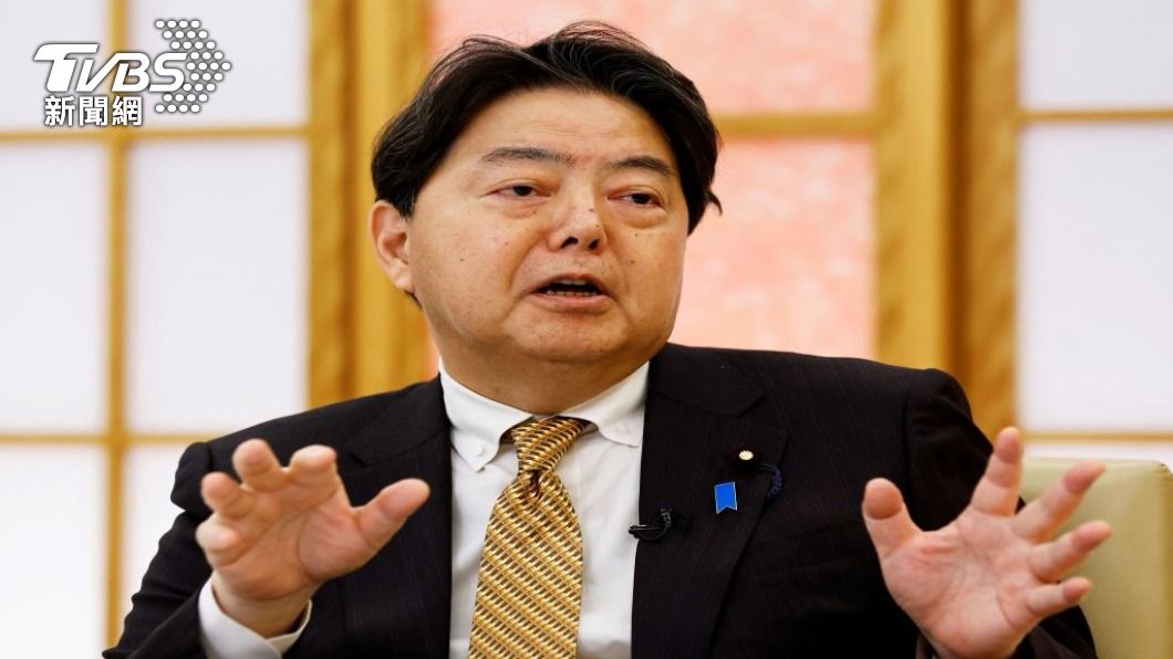 中日兩國政府正協調日本外相林芳正在本月下旬訪中。（圖／路透社）
