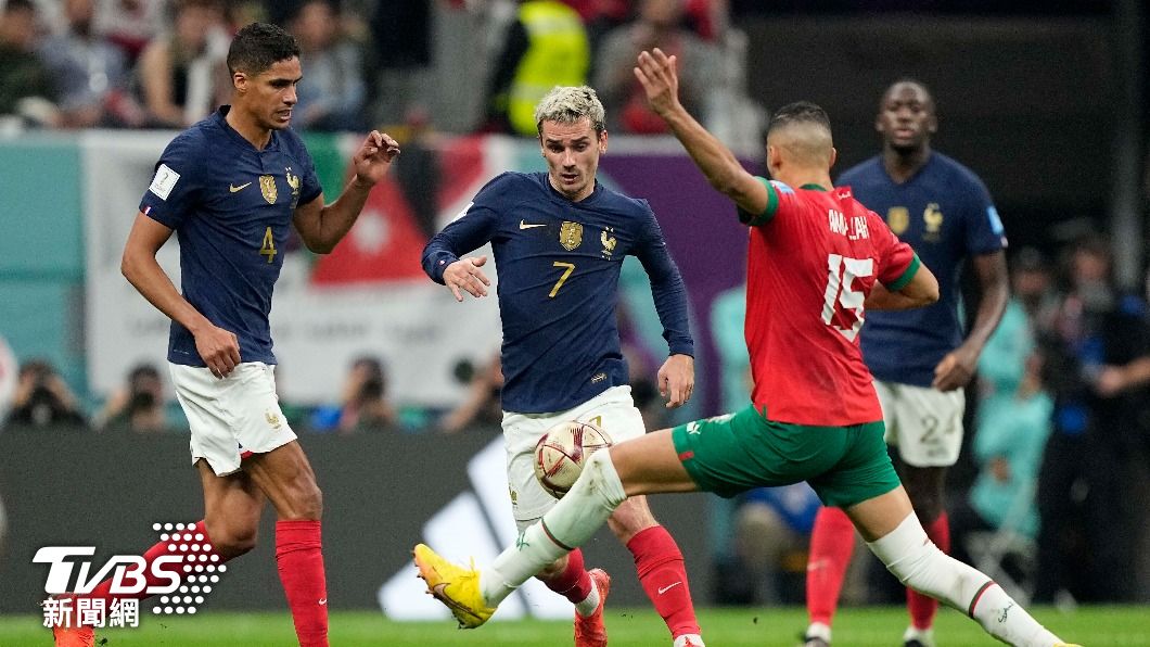 法國連續兩屆世界盃殺進決賽。（圖／達志影像美聯社）