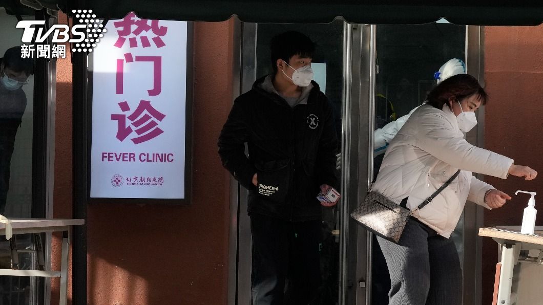中國政府放寬防疫管制。（圖／達志影像美聯社）