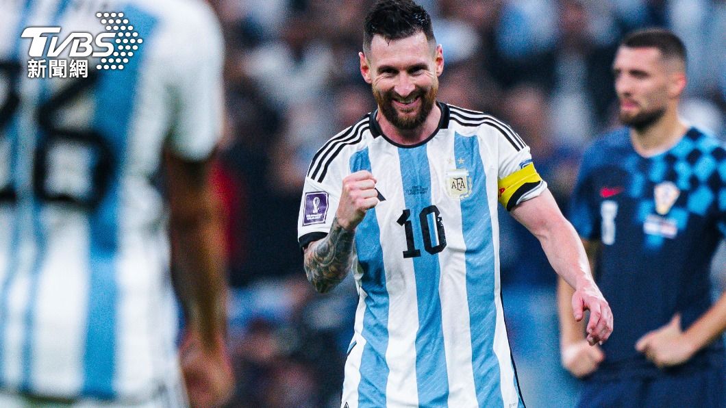 阿根廷闖進2022卡達世界盃足球賽冠軍戰。（圖／達志影像美聯社）