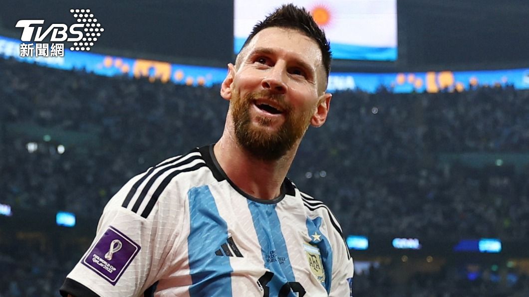 阿根廷足球巨星梅西。（圖／達志影像路透社）