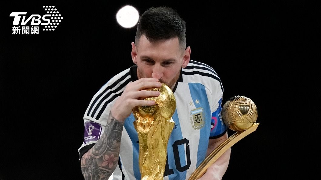 2022卡達世界盃足球賽落幕，由梅西率領阿根廷奪冠。（圖／達志影像美聯社）