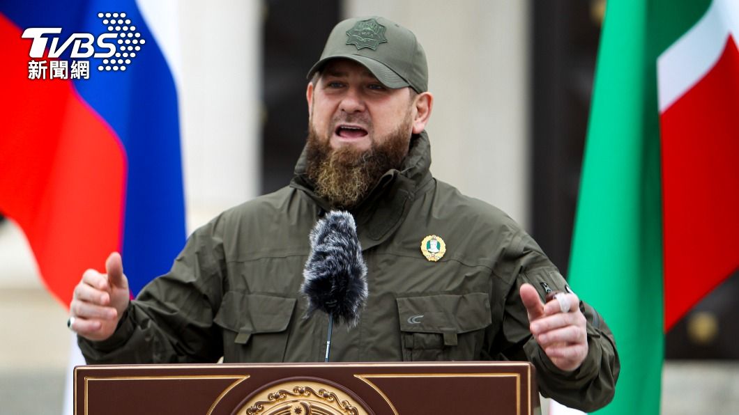 車臣共和國領導人卡德羅夫（Ramzan Kadyrov）因屢次發布造假影片，被冠上「抖音戰神」、「車臣打卡王」等封號。（圖／達志影像美聯社）