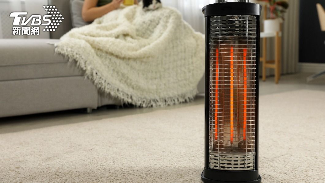 電暖器是冬天禦寒神器。（示意圖／Shutterstock達志影像）