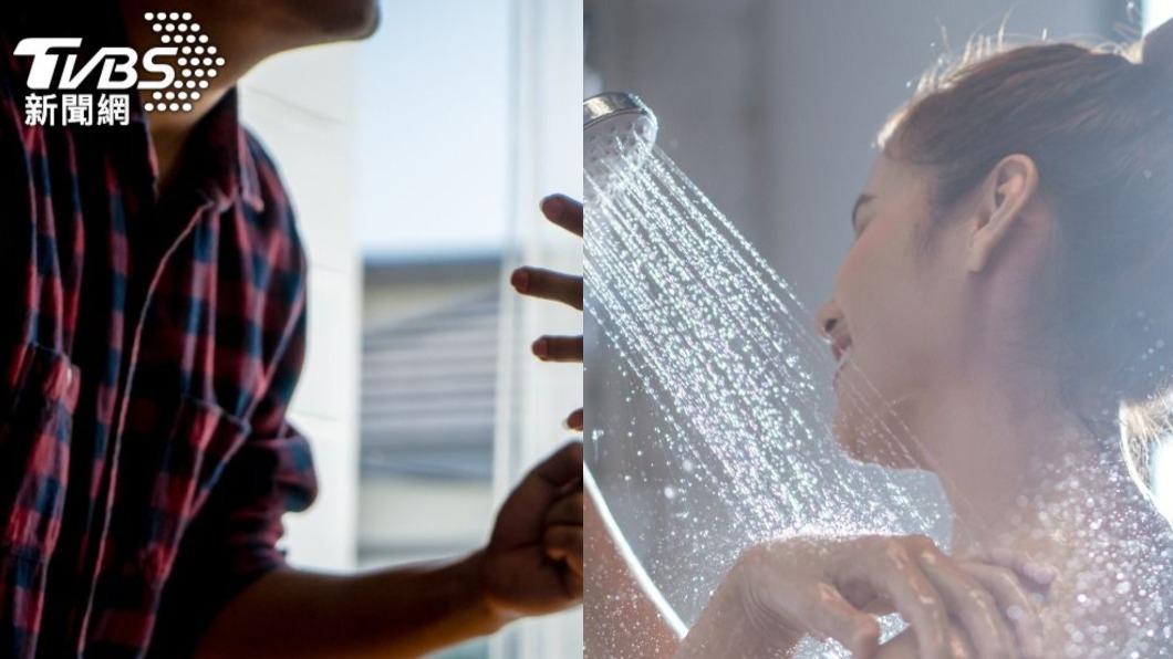 摳門男友斷熱水器，只因女友「洗太久」。（示意圖／shutterstock達志影像）