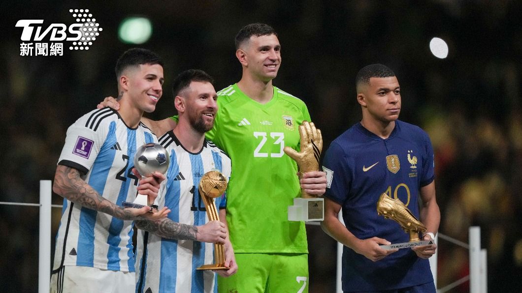 本屆世界盃由阿根廷隊奪冠。（圖／達志影像美聯社）