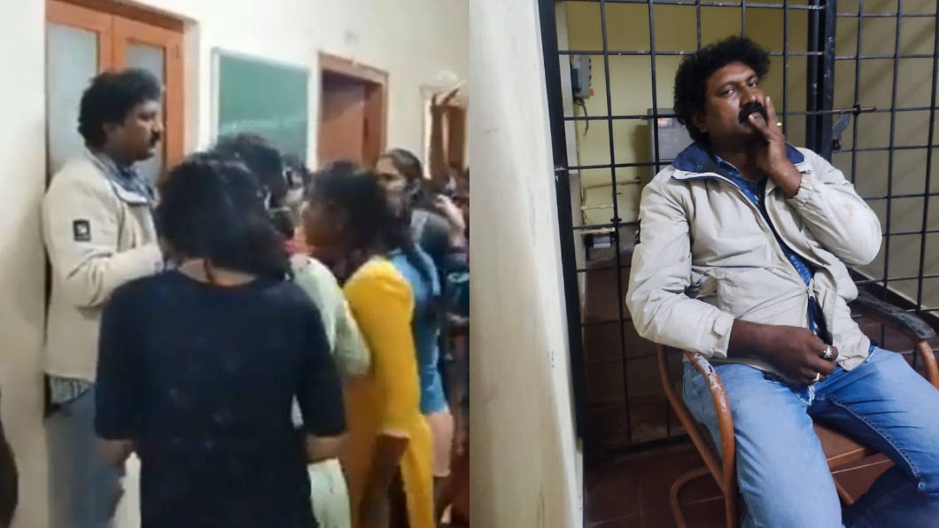 印度一名高中校長，日前竟闖入女生宿舍企圖侵犯女學生。（圖／翻攝自推特 Imran Khan @KeypadGuerilla）