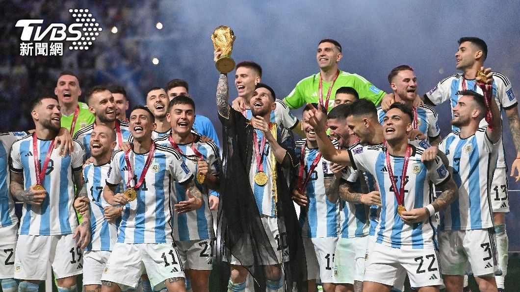 阿根廷睽違36年再度奪世界盃冠軍。（圖／達志影像美聯社）