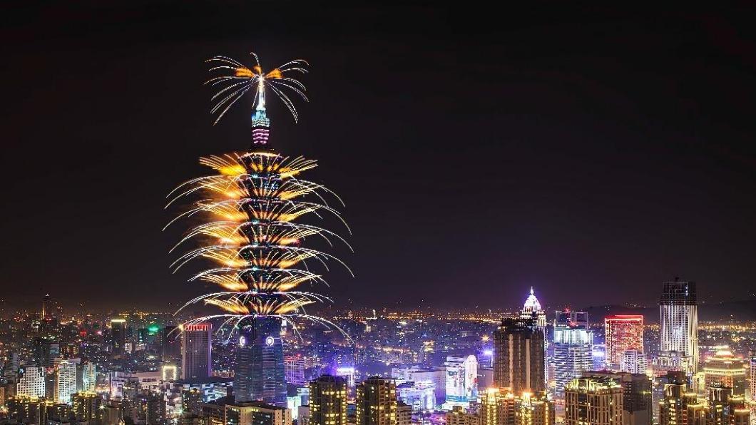 台北101日前公布跨年煙火動畫。（圖／業者提供）