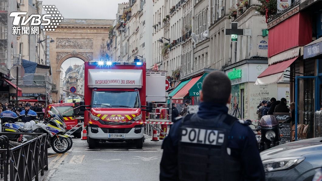 法國巴黎市中心爆發槍擊。（圖／達志影像美聯社）