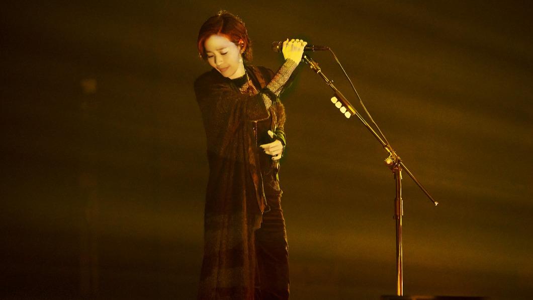 安溥在平安夜這天重回台北小巨蛋開唱，除以好歌相伴，她更和歌迷分享生活點滴。（圖／聯成娛樂提供）