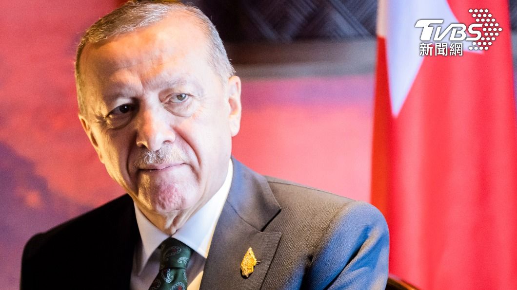 土耳其總統艾爾段（Tayyip Erdogan）。（圖／達志影像美聯社）