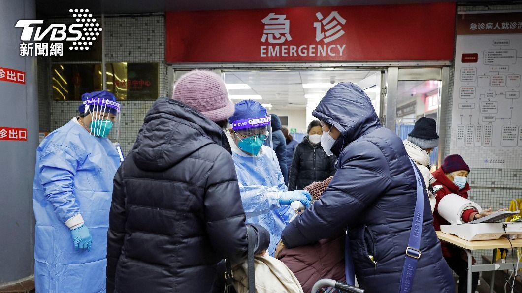 上海醫院80%急診病人染疫。（圖／達志影像路透社）