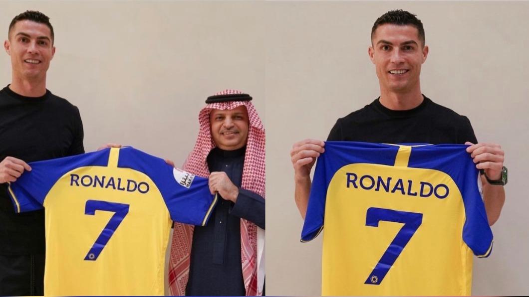沙烏地阿拉伯艾納斯簽下C羅。（圖／翻攝自IG @Cristiano Ronaldo）