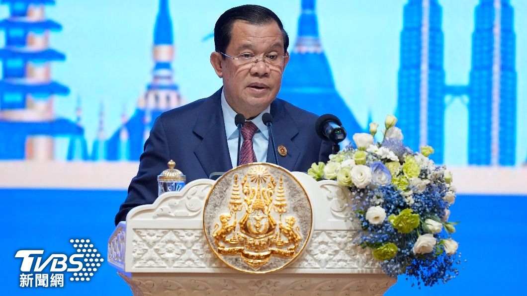 柬埔寨強人總理洪森。（圖／達志影像美聯社）