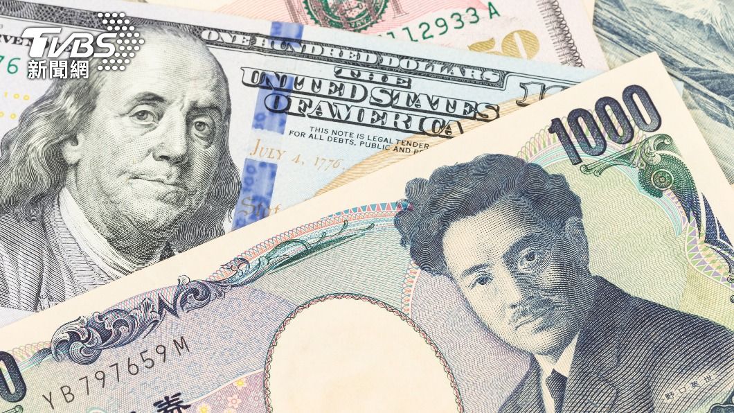 日圓兌美元匯價大幅上揚。（圖／shutterstock／達志影像）