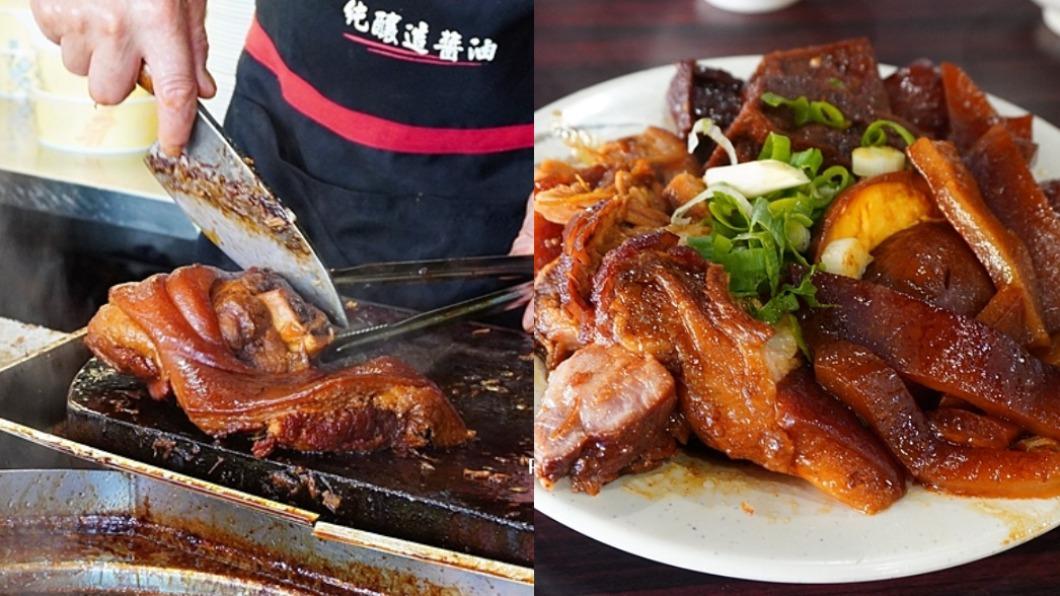 「台北最好吃」豬腳飯有千則好評。（圖／PEKOのSimple Life提供）