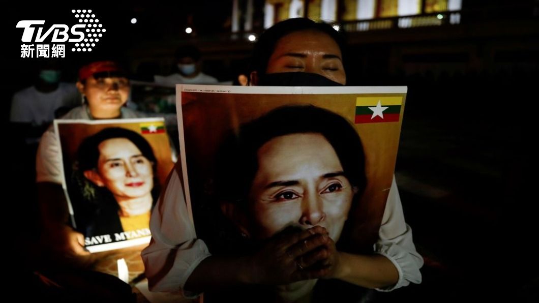 緬甸軍政府法庭最近結束對翁山蘇姬的，一系列非公開審判之後，4日紀念獨立日時宣布，將舉行自由且公平的多黨選舉。（圖／路透社）