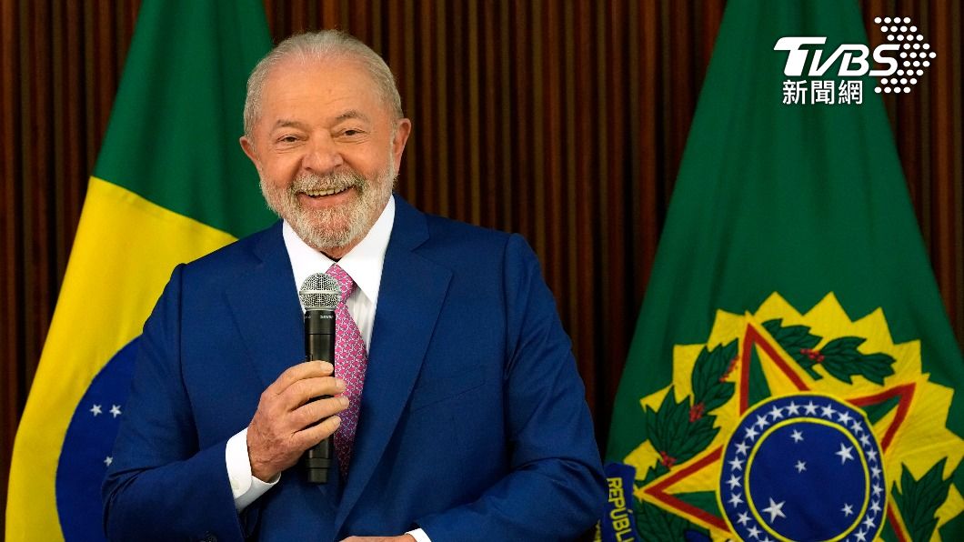 巴西總統魯拉表示將與國會建立他政治生涯中最好的關係。（圖／達志影像美聯社）