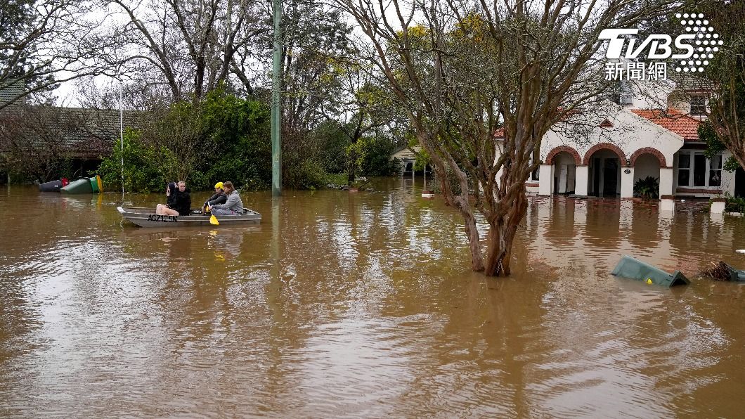 澳洲西澳州經歷破紀錄洪災。（示意圖／達志影像美聯社）