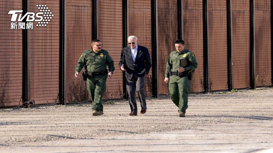美國總統拜登將於周一訪問墨西哥。（圖／路透社）