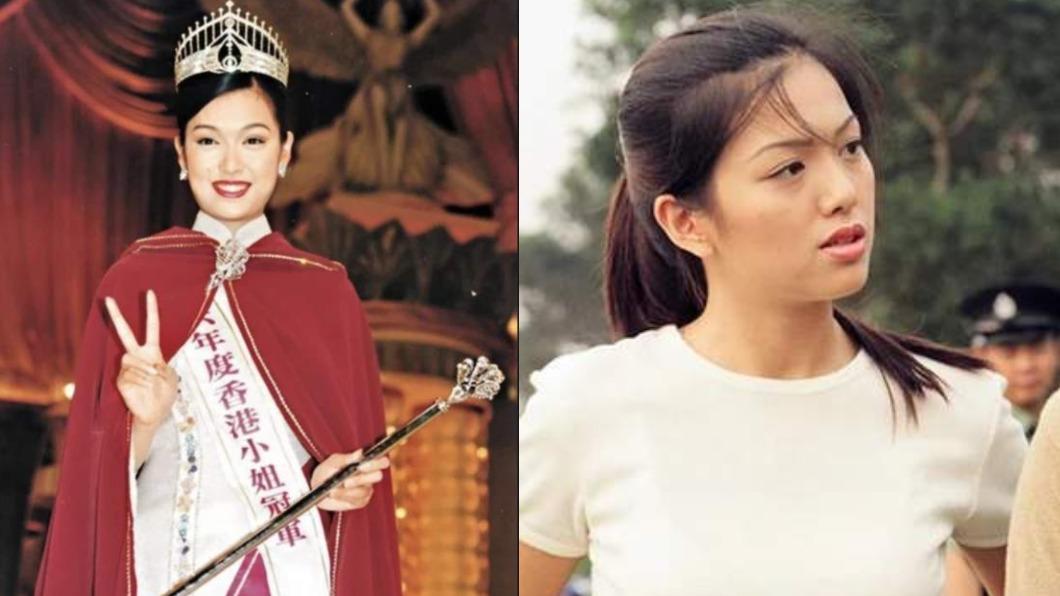 1996年度香港小姐冠軍李珊珊。（圖／翻攝自「港劇劇透社」微博）