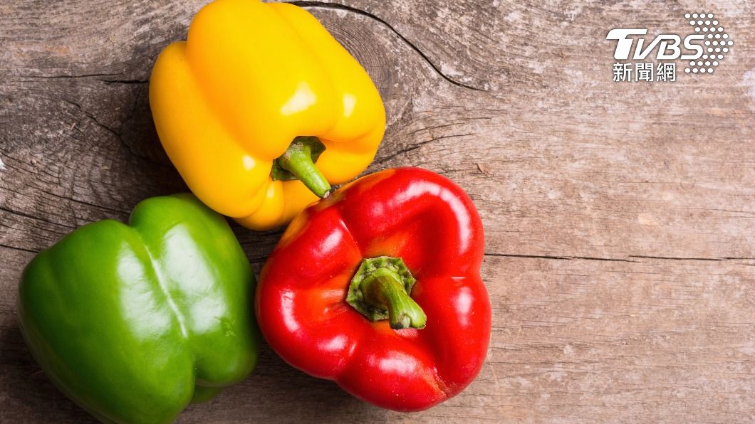 青椒被選為前十大最不喜歡的蔬菜之一。（示意圖／shutterstock達志影像）
