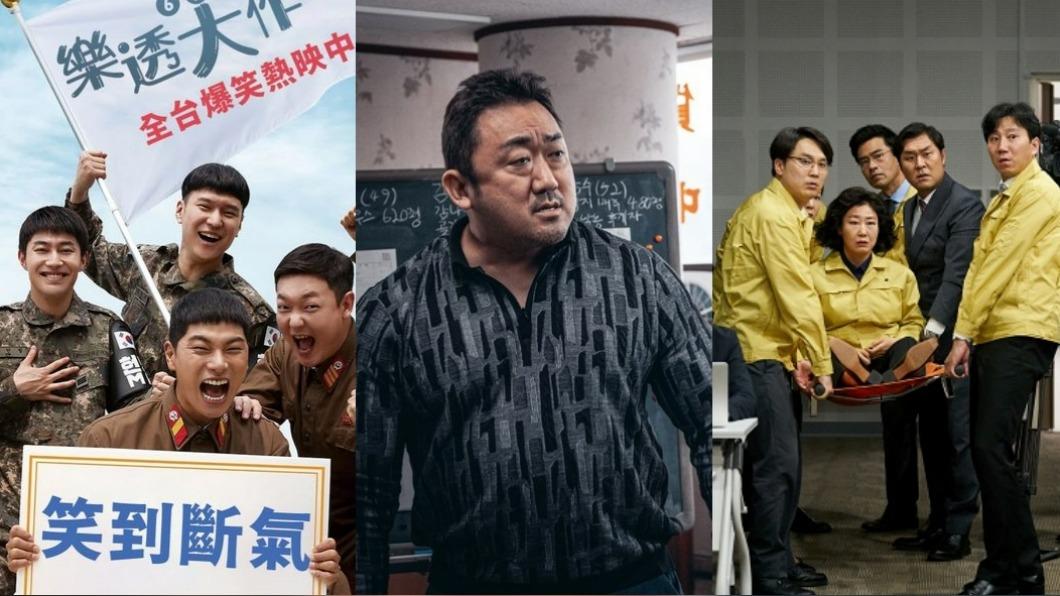 2022年的暢銷韓片有犯罪、搞笑等類型。（圖／翻攝自車庫娛樂官網、采昌國際臉書）