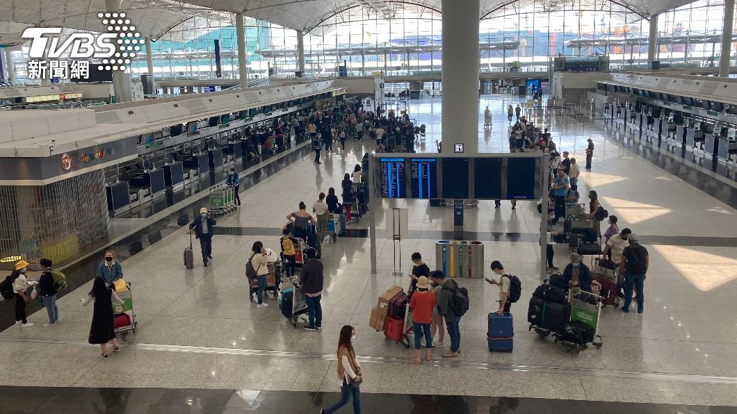 台灣旅客只要持24小時內的陰性快篩證明就可以入境香港。（圖／達志影像美聯社）