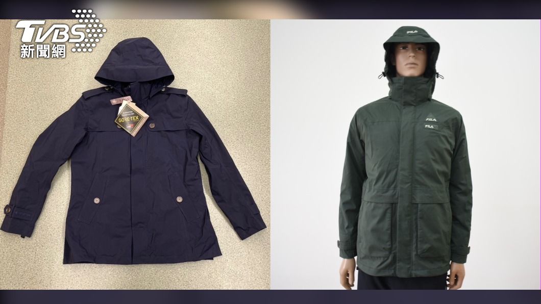 空軍（左）、陸軍（右）近期撥發新規防寒大衣外套。（圖／空軍、陸軍提供）