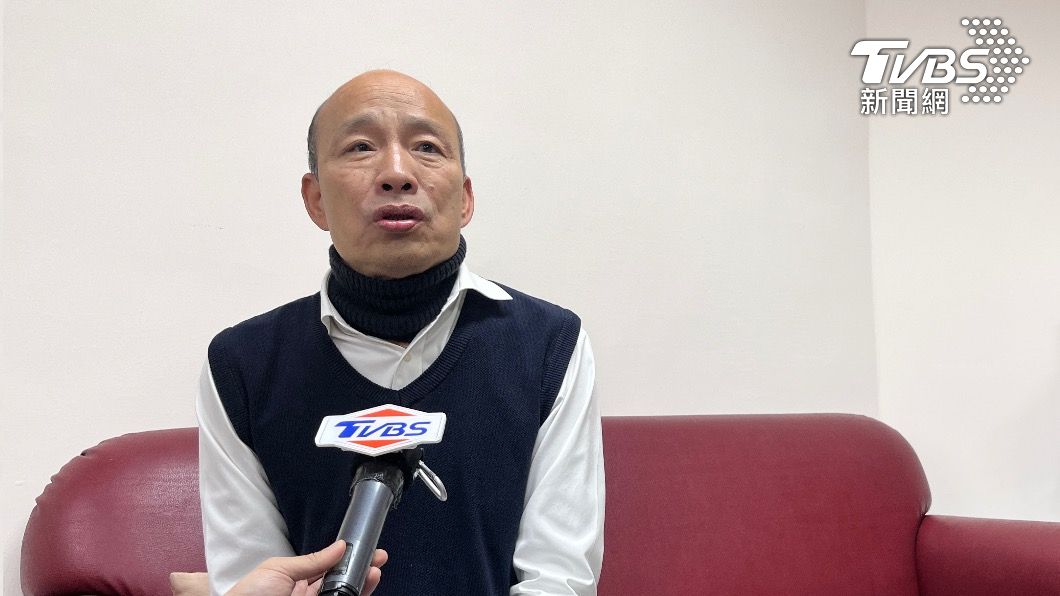高雄市前市長韓國瑜認為，2024必須結合非綠陣營才可能勝選。（圖／黃韋銓攝）
