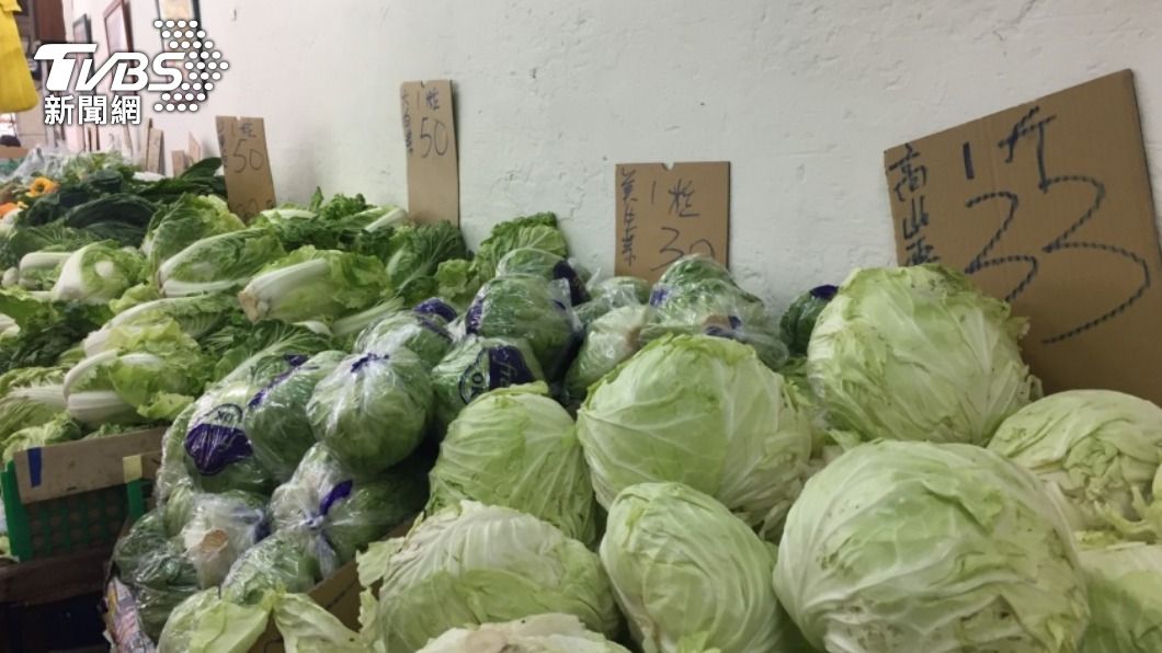 春節連假登場，整體蔬菜交易均價穩定在每公斤新台幣38元，比昨天漲幅4%。（圖／中央社）