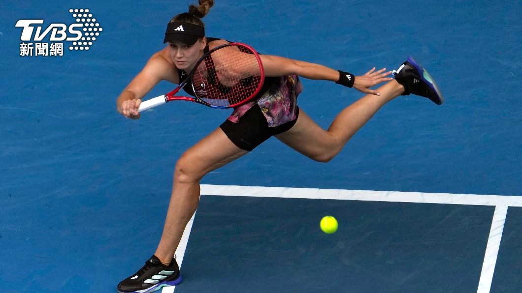澳網女單，芮芭奇娜直落二闖進4強。（圖／達志影像美聯社）