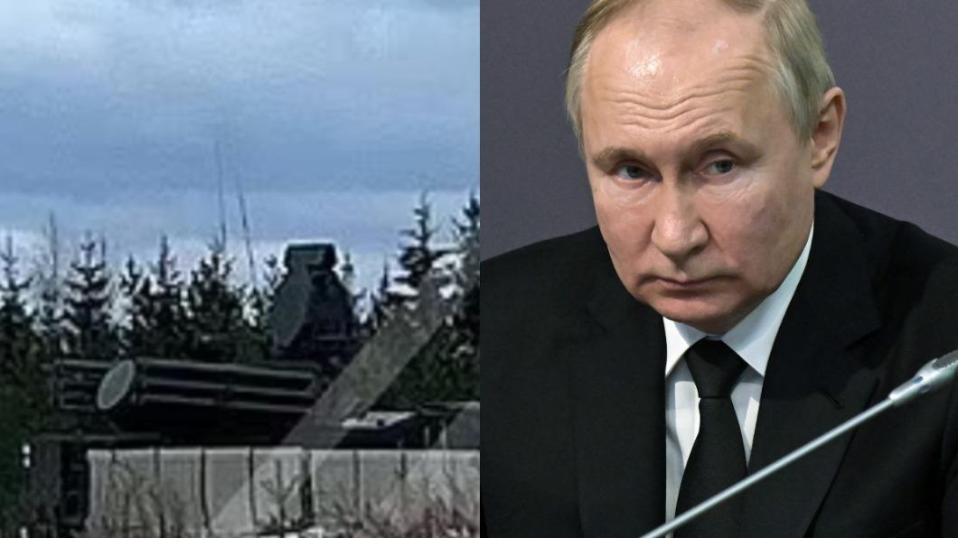 俄總統普欽（Vladimir Putin）位於瓦爾代湖（Lake Valdai）畔的官邸周遭，安裝了「鎧甲-S1」（Pantsir-S1 ）中短程防空飛彈系統。（圖左／翻攝自《每日郵報》、圖右／達志影