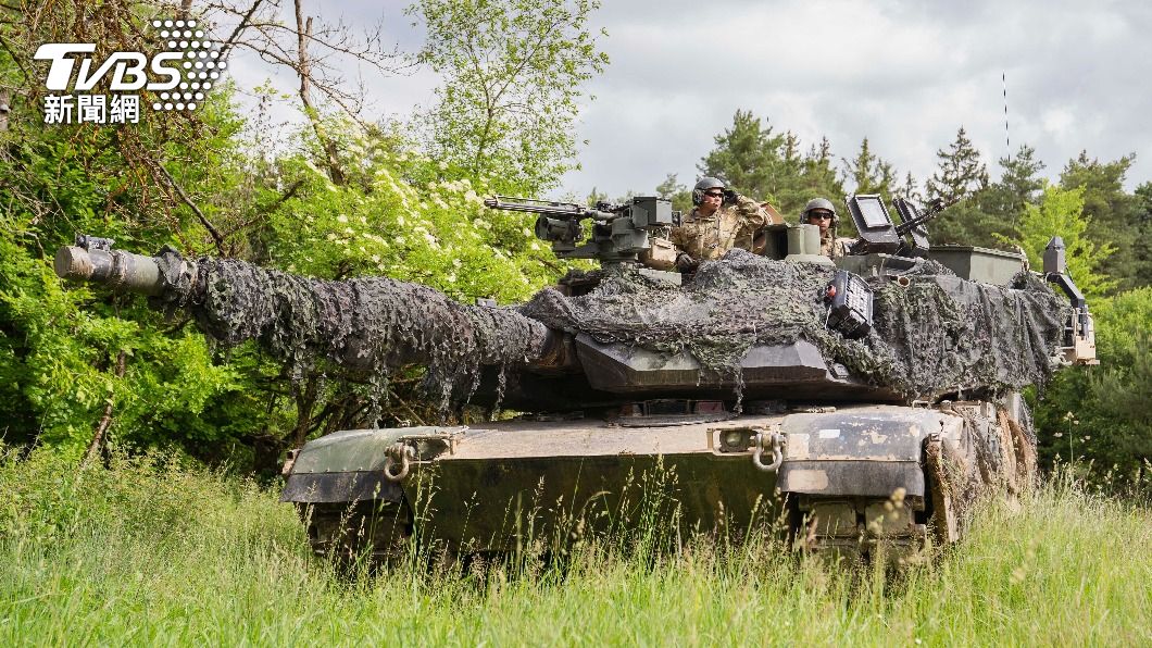 美國總統拜登宣布援烏31輛美製M1艾布蘭坦克。（示意圖，非當事畫面／達志影像美聯社）