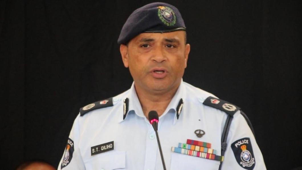 斐濟警察署長吉里荷遭停職。（圖／翻攝自Twitter ）