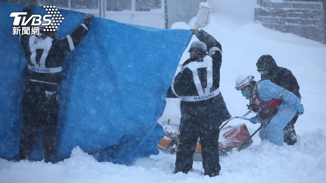 日本長野雪崩造成2名外籍遊客罹難。（圖／達志影像美聯社）