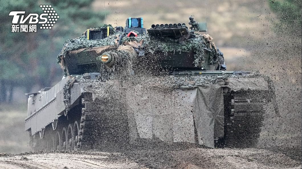 德國消息人士透露，只要這批戰車整備完成，就會馬上送到烏克蘭。（圖／達志影像美聯社）