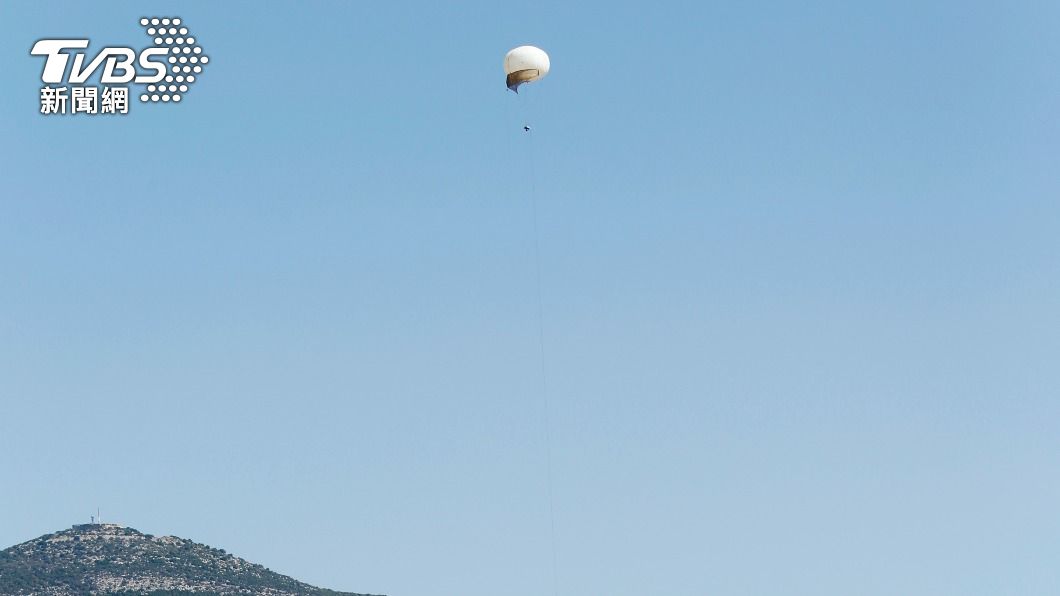 美國國防部聲稱發現中國大陸的「間諜氣球」。（圖／達志影像路透社）