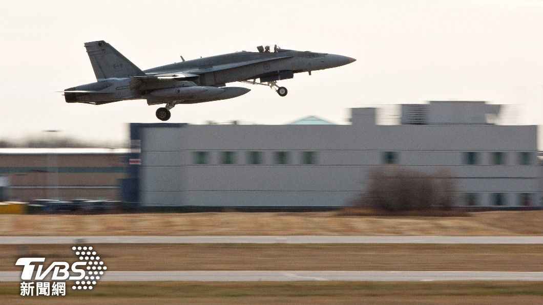 加拿大空軍現役的CF-18大黃蜂戰機。（圖／達志影像美聯社）