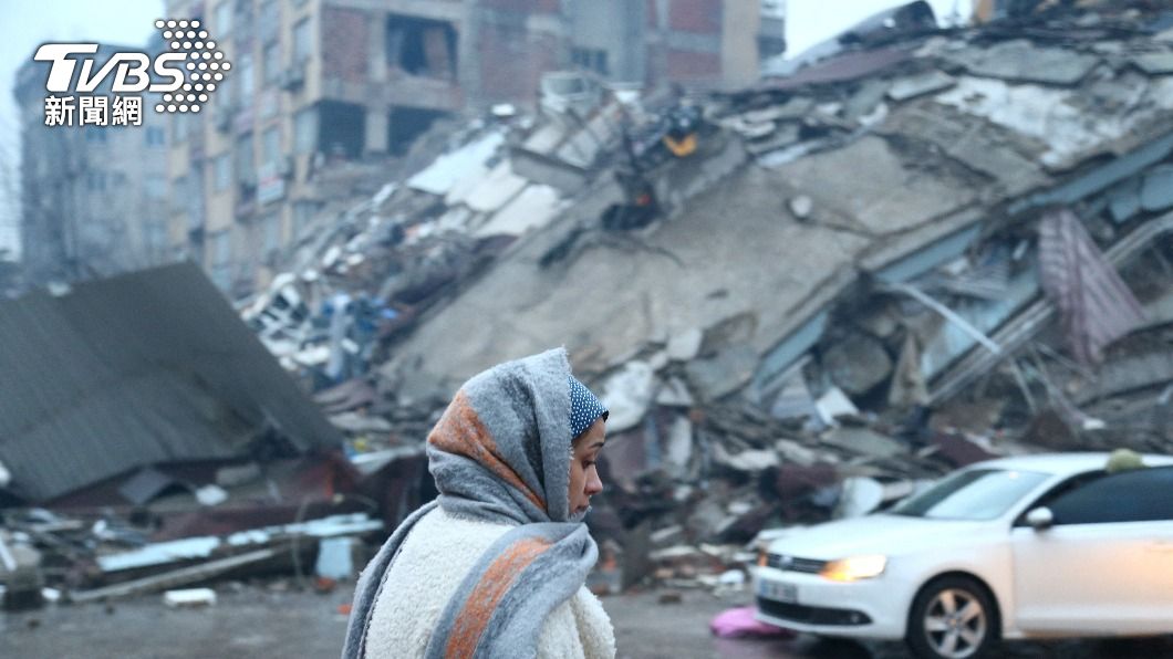土耳其強震釀逾4000人死亡。（圖／達志影像路透社）