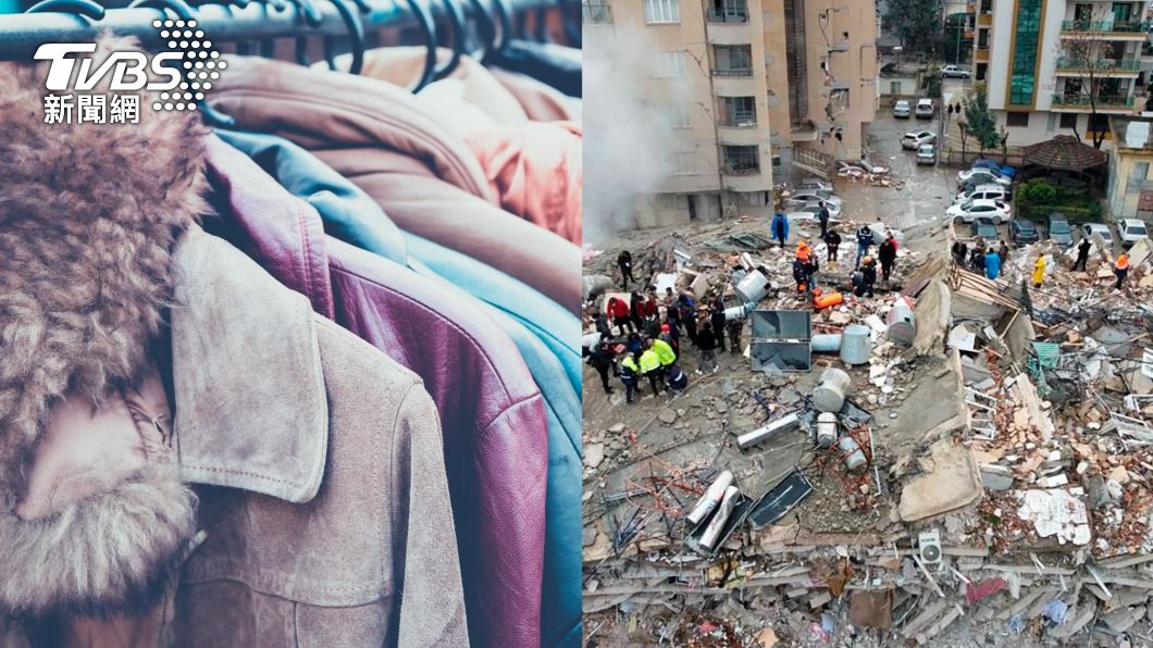 土耳其強震，駐台辦籲捐冬衣及民生用品。（圖／shutterstock達志影像、達志影像美聯社）